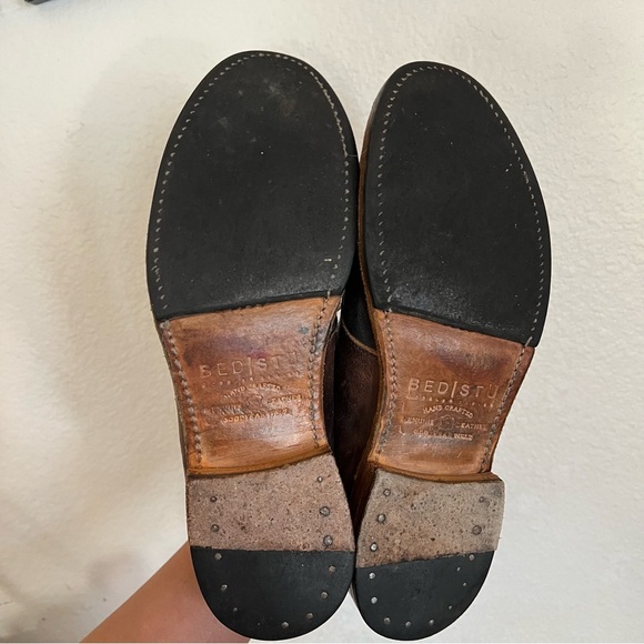 Bed Stu Mens Oxford 8.5
Brown Cobbler Distressed
Lace Up Dress Hand Crafted - Picture 9 of 16